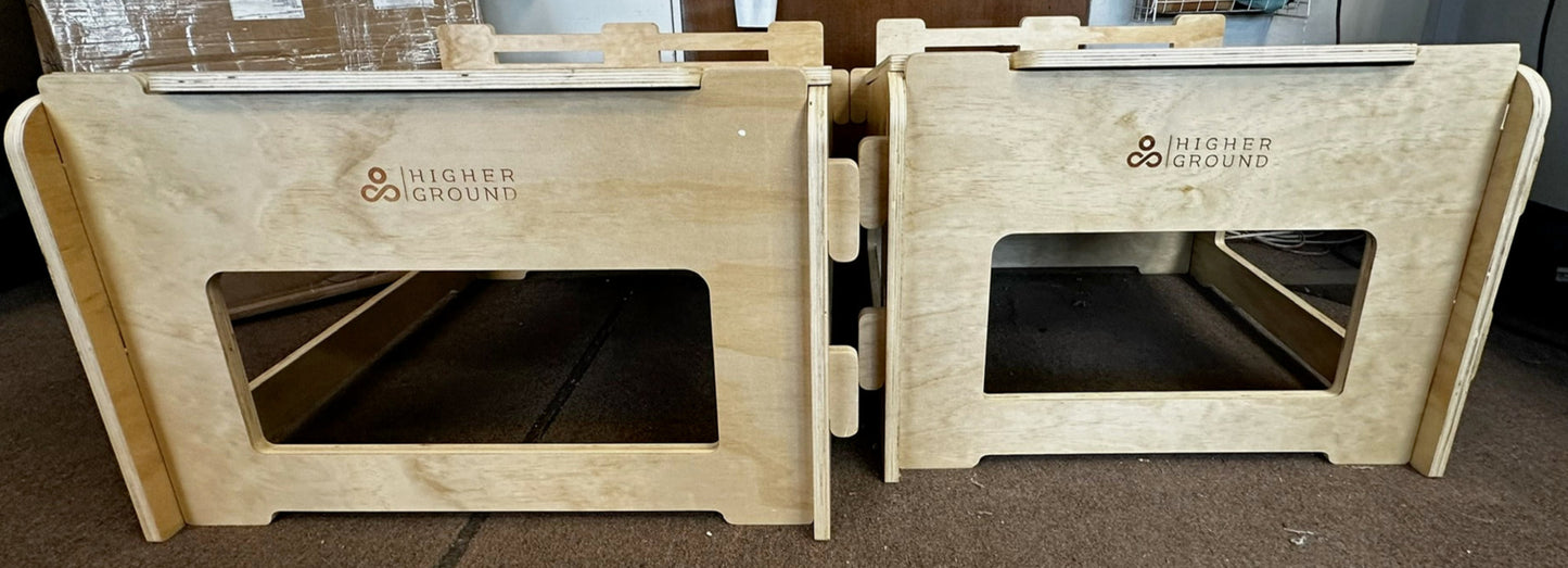 big chair and small chair side by side