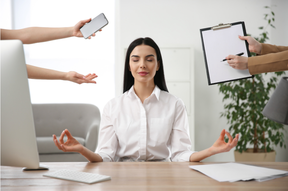 Can you meditate while working?