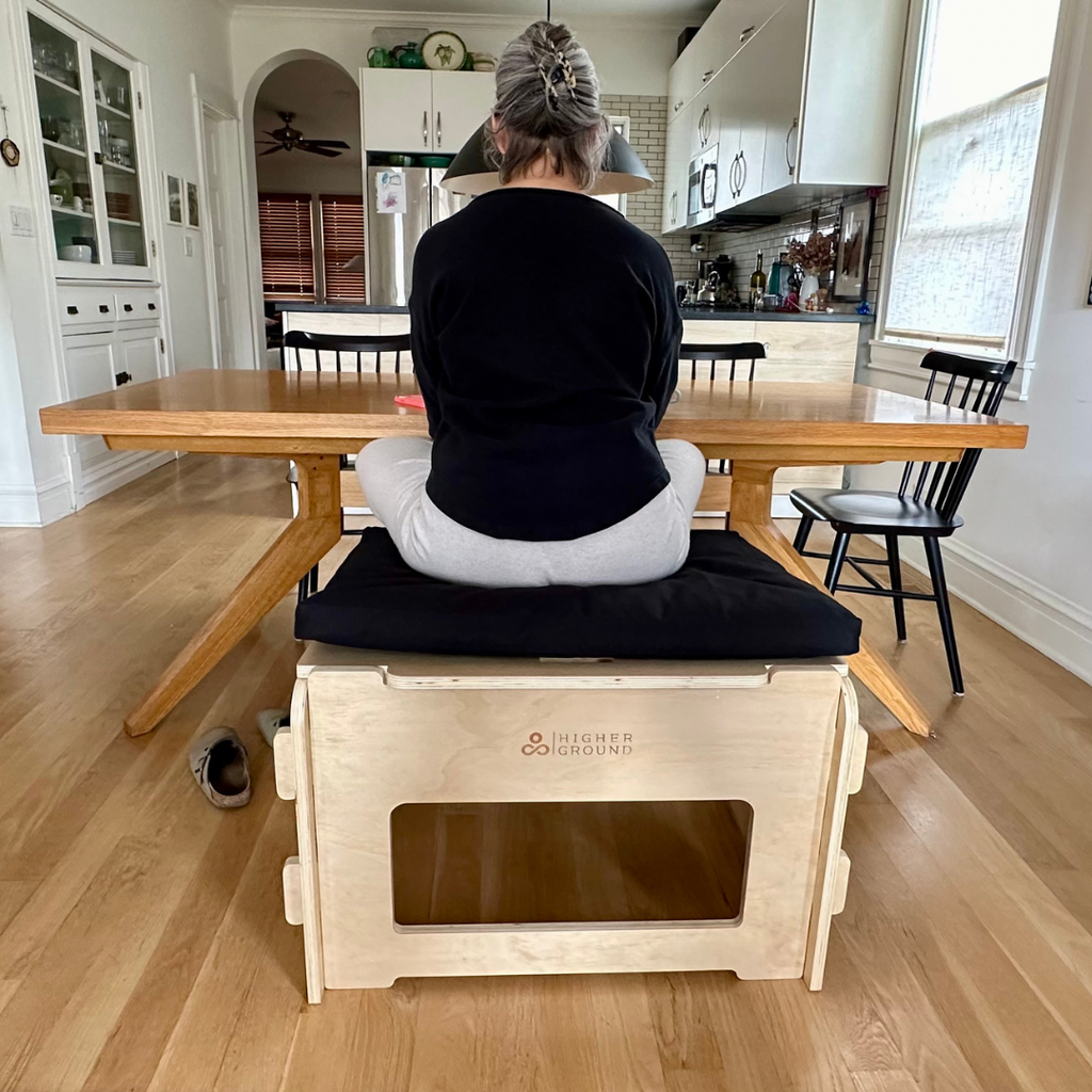 Ground sitting dining table deals